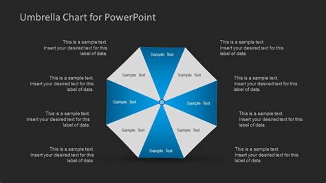 Umbrella Chart Diagram For Powerpoint And Presentation Slides