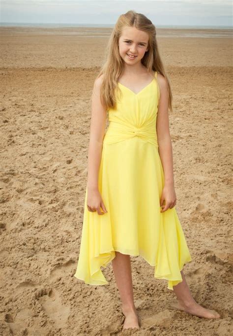 WhiteAzalea Junior Dresses Yellow Junior Bridesmaid Dresses Make A