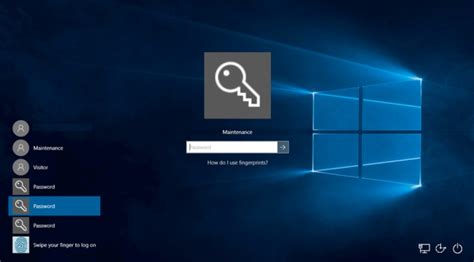 Windows 10 Login Screen Password User Key Icon Symbol Hresult Images