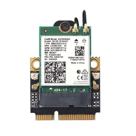 5g Intel Wi Fi 6 Ax200 Mini Pcie Wifi Wlan Card 2400mbps 80211ax
