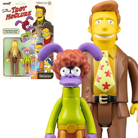 The Simpsons Troy Mcclure Sex Ed 3 34 Inch Reaction Figure