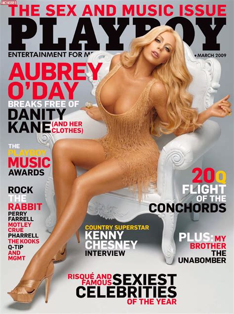 Naked Aubrey O Day In Playboy Magazine