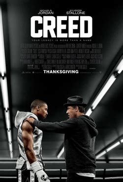 A man becomes greedy because of the caprices of women. Creed (film) - Wikipedia