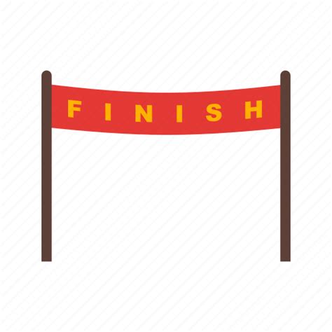 Race Finish Line Clipart