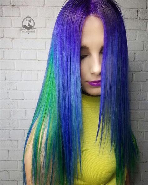 Vintage Earrings In Her Rainbow Hair Hair Colors Ideas