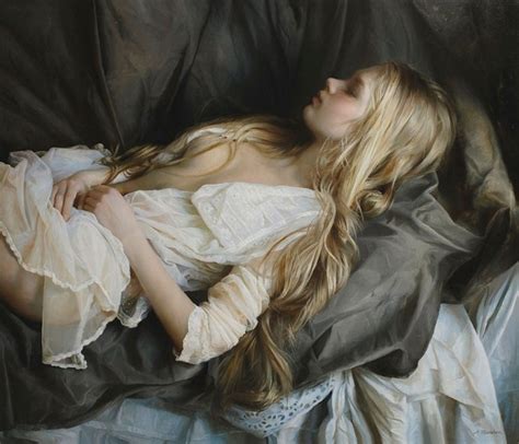 Hyperrealistic Oil Paintings Of Women In Sheets Celebrate The Beauty Of The Female Form
