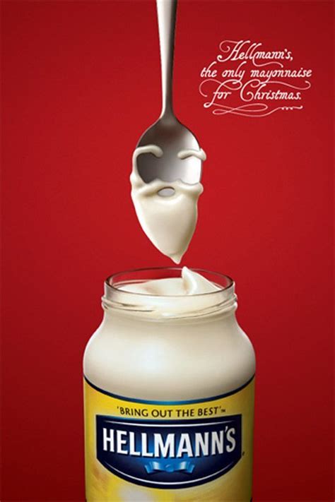 Hellmanns usó todo su ingenio para estar presente con este anuncio navideño Advertising