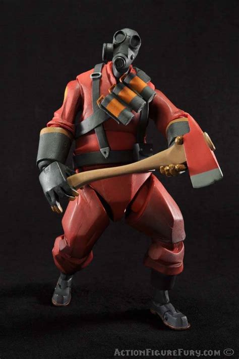 Neca Team Fortess 2 Red Pyro Figure Unopened Town