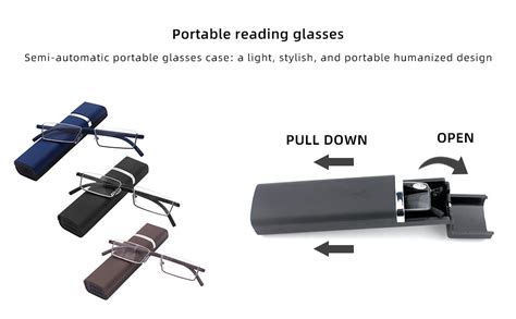 kokobin reading glasses with ultralight tr90 frame reading rectangle for metal frame women men