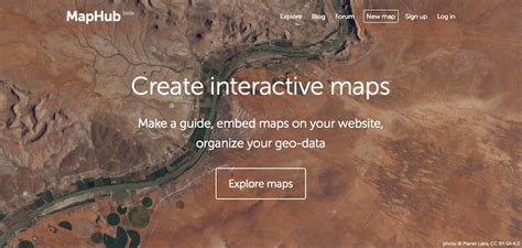 Maphub Una Plataforma Para Crear Mapas Interactivos De Forma Sencilla