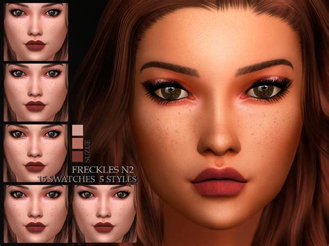 The Sims Resource Freckles N2
