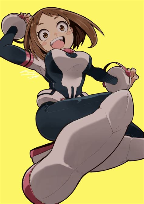 Uraraka Ochako Boku No Hero Academia Drawn By Ionaomichi Danbooru