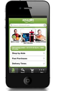 By amazon semi skimmed milk, 4 pints / 2.272l. Groceries on the go: A stroll down the virtual aisles of ...