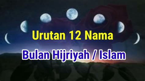 Urutan Nama Bulan Hijriyah Islami Liburnasional Net
