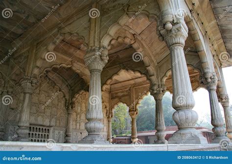 Inside The Red Fort Delhi Stock Photo Image Of Main 1638 208063412