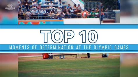 Best Olympics Moments Top 10 Moments Of Determination At The Olympics