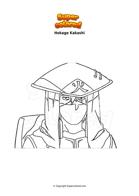 Naruto Hokage Coloring Pages Click To See Printable Version Of Naruto