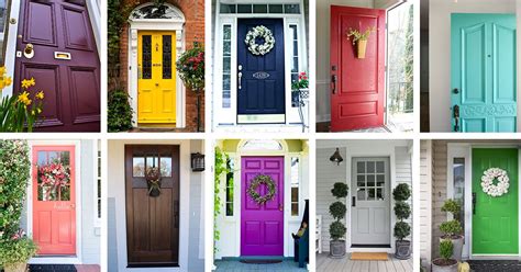 Front Door Color Ideas To Jazz Up Your Exterior Home Decor Choose From