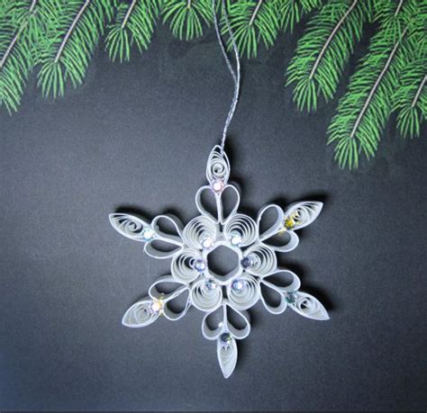 Style 1 Paper Quilled Snowflake By Cathyschlim On Etsy 600