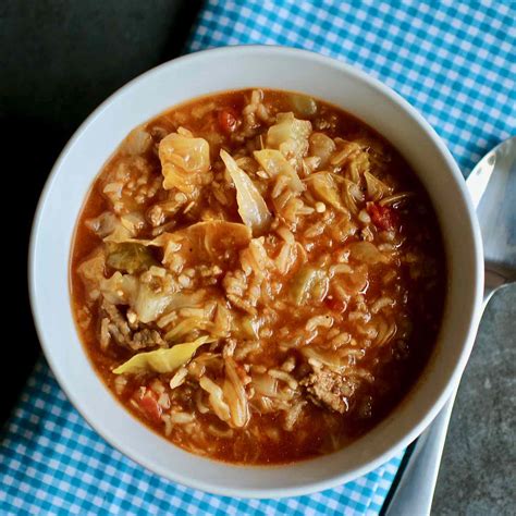 Instant Pot Cabbage Roll Soup Recipe