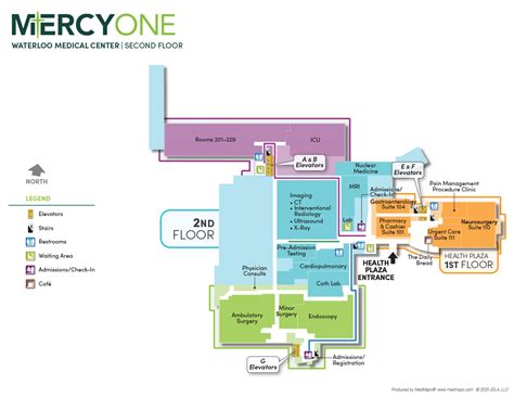 MercyOne Waterloo Medical Center Interactive Map