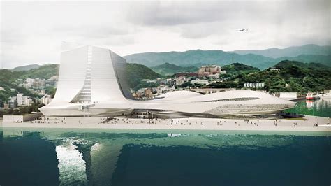 Keelung Gateway Port Terminal Kadri Kerge Archinect Futuristic