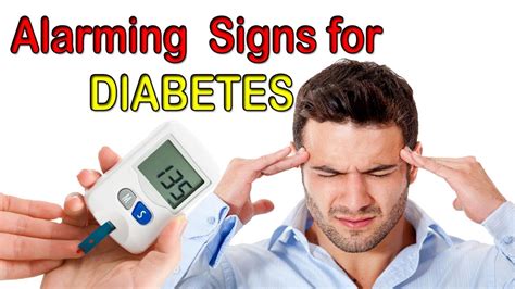 Early Signs Of Diabetes Alarming Signs Of Diabetes In A Normal Body YouTube