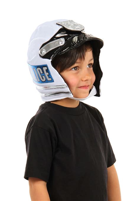 Kids Soft Plush Police Helmet