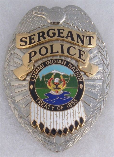 Washington Tribal Police Police Badge Police Police Patches