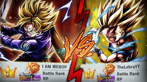 For free on ios and android bnent.jp/dblf2p. EPIC DUEL! BEBOP VS LEBRA (Part 1) | Dragon Ball Legends - YouTube