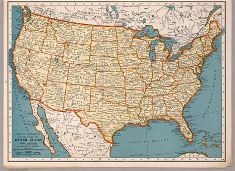 Rand Mcnally Laminated Classic United States Map Lami