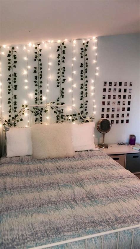 The living room is a popular place to seat guests, entertain, or just kick back and relax. LED Wall Vine Lights in 2020 | Girl bedroom decor ...