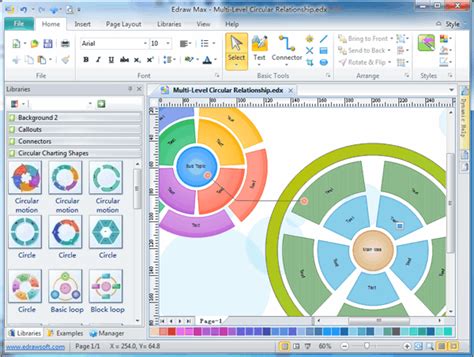 Free Circular Diagram Software Edrawmax
