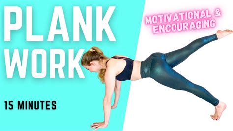 15 Minute Plank Workout Full Bodyno Equipment Youtube