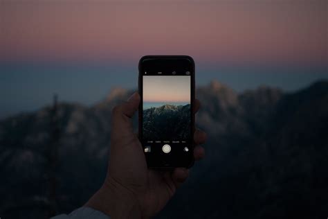 Free Images Iphone Smartphone Hand Screen Apple Landscape Light