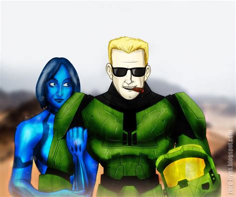 What Duke Nukem Thinks Of Master Chief Yes This Is A Battle Battles