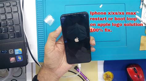 Iphone X Xs Xr Pro Rebooting Boot Loop How To Fix Iphone Stuck On Apple Logo Water