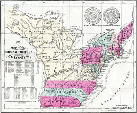 The Story Of The Thirteen Colonies Once Under British Rule