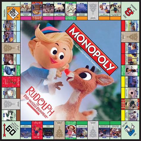 monopoly rudolph the red nosed reindeer collector s edition the rudolph the red nosed reindeer