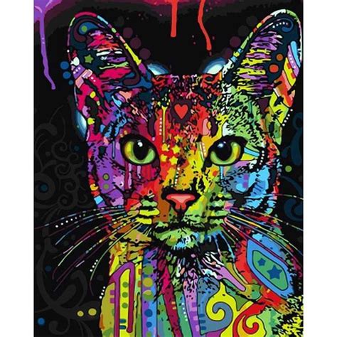 Sie wurde von dem friedensaktivisten aldo capitini entworfen und zum ersten mal bei einem friedensmarsch am 24. Malen nach Zahlen Katzenkopf in Regenbogenfarben | Diy ...