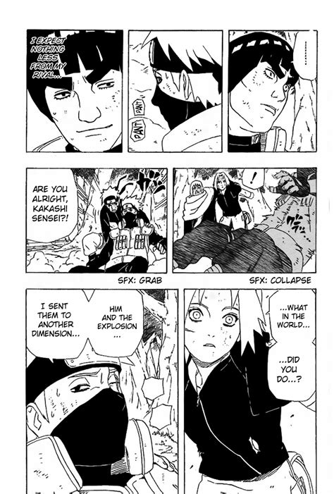 Naruto Shippuden Vol31 Chapter 278 Death Of Gaara Naruto Manga