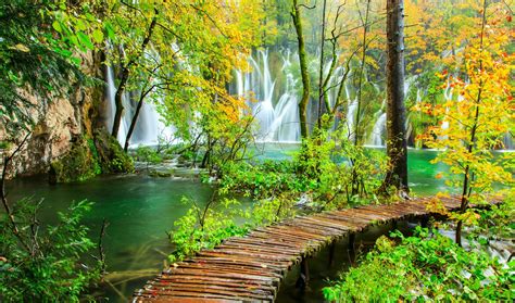 Waterfalls Join 16 Natural Lakes In Croatia's Breathtaking Plitvice ...
