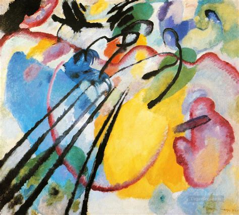 Improvisation 26 Wassily Kandinsky Painting In Oil For Sale
