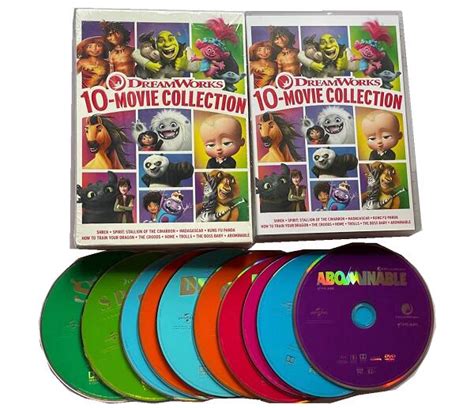 Dreamworks 10 Movie Collection Dvd Wholesale