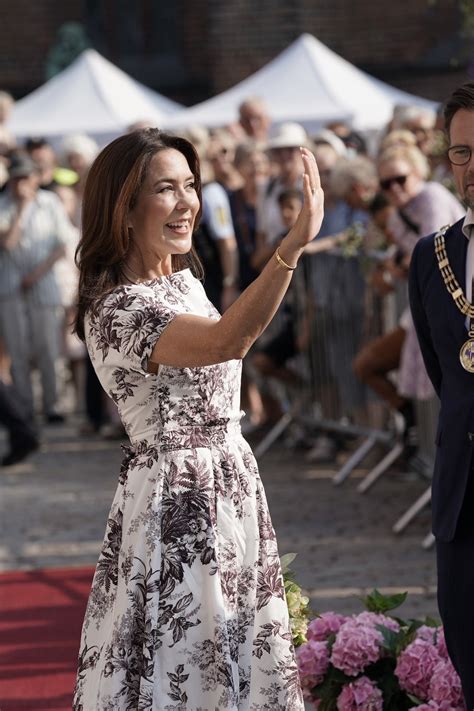 Crown Princess Mary Attends Opening Of Odense Flower Festival 2022