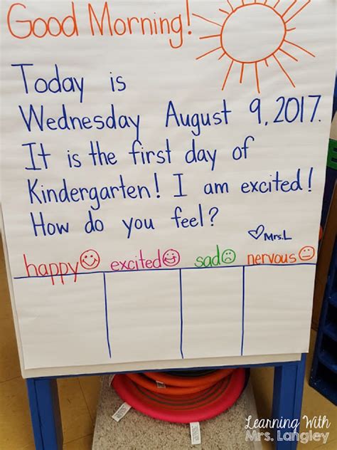 What An Actual First Day Of Kindergarten Looks Like In The Classroom