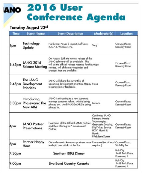 Agenda Des Conf Rences Pour L Ann E