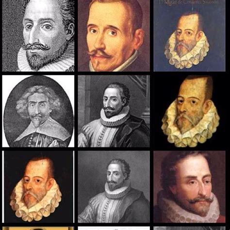 Retratos De Miguel Cervantes William Shakespeare English Frases Ap