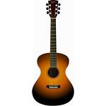 Svg Guitar Acoustic Clipart Commons Wikimedia Wikipedia