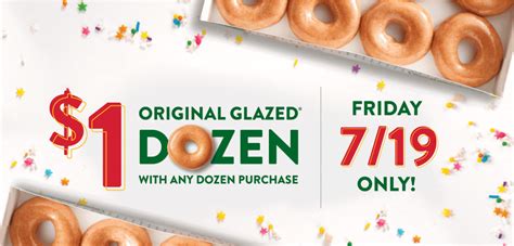 Krispy Kreme One Dozen Original Glazed Doughnuts Only 100 Wyb One